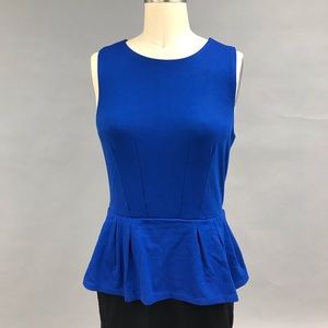 NWT Tart color block peplum dress